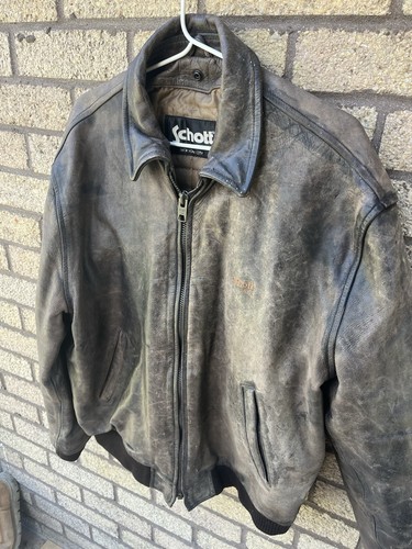 Vintage schott nyc brown - vintage,