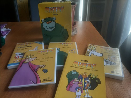 Muzzy the bbc language - :,