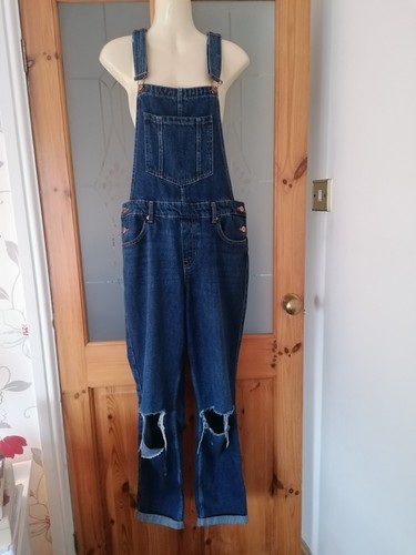 New look blue cotton denim - look,