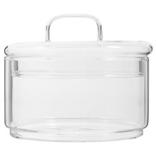  Large Apothecary Jar Extra Glass Bowl with Lid Airtight Food Jars Storage