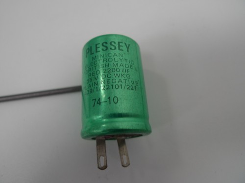 Plessey minican capacitor - plessey,