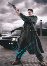 Signed JOHN BARROWMAN Captain Jack Harkness Torchwood A4 Photo -EXACT PROOF/COA-