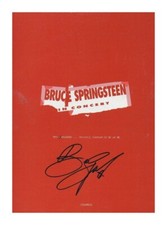BRUCE SPRINGSTEEN AUTOGRAPHED