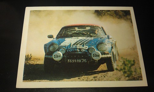 Renault alpine rally car - car,
