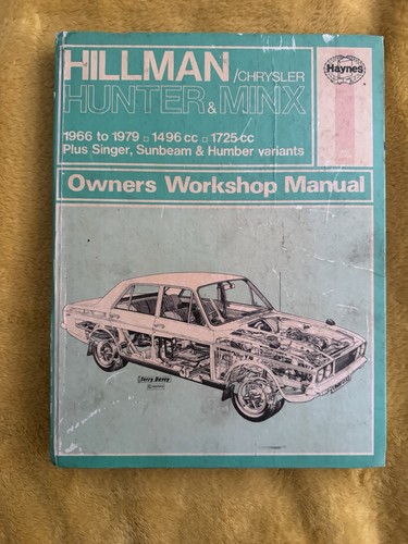 Hillman hunter minx - hunter, &