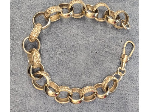 9ct belcher yellow - 9ct,