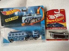 Hot Wheels HW City Track Stars Custom Volkswagen Hauler & Classics VW Drag Truck