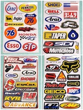 Pack A Racing Stickers Four