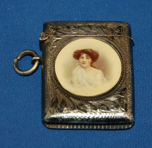Antique elegant lady - antique,