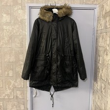 Whistles Black Parka Jacket