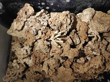 DRY REEF LIVE ROCK FOR MARINE AQUARIUM AQUASCAPE - 160kg Est.