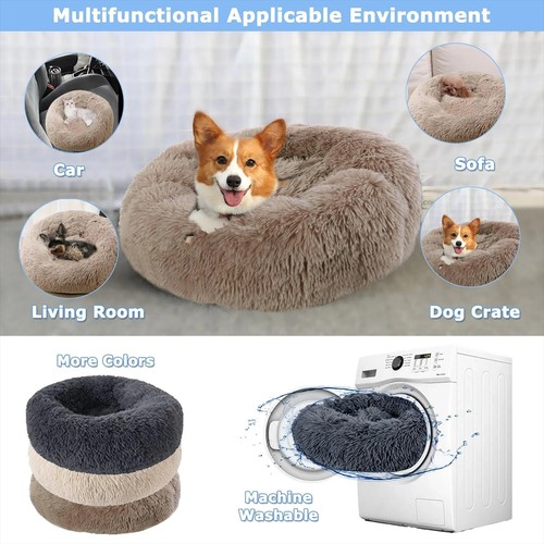 Donut dog bed - donut,