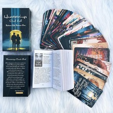 Heartstrings Oracle Cards 56pcs with Guidebook, Emotional Healing