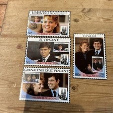 Royal Wedding 1986 Stamped