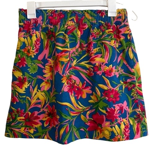 Crew linen blend tropical - crew,