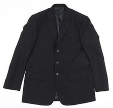 F&F Mens Black Polyester Blend