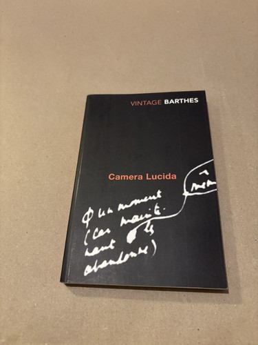 Roland barthes camera lucida - camera,