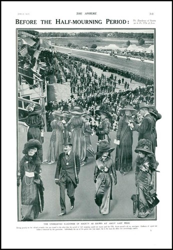1910 berkshire ascot mourning - 1910,