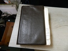 vintage leather bound Holy