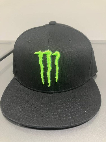 Monster energy snapback flat - monster,