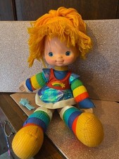 Vintage 1983 Hallmark Rainbow Brite Doll Large 18" with star comb