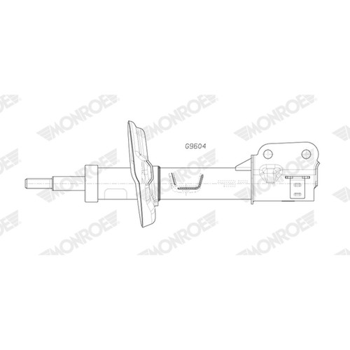 Shock absorber for vauxhall - absorber,