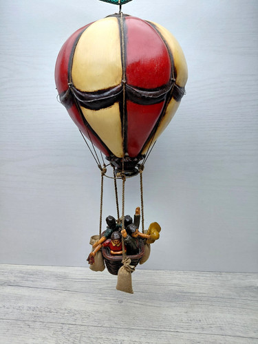 Vintage hot air balloon - vintage,