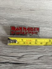 Vintage Iron Maiden Pin Badge