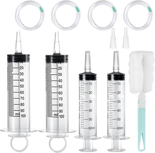 4pcs large plastic syringe - 4pcs,