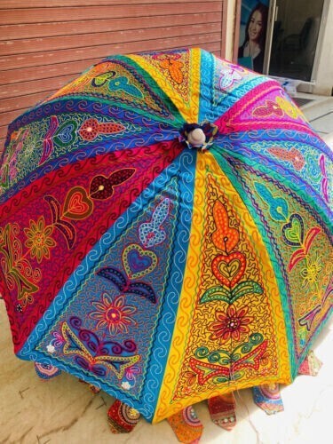 Garden parasol flower - garden,