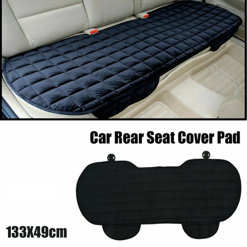 Black back seat cover rear - back,
