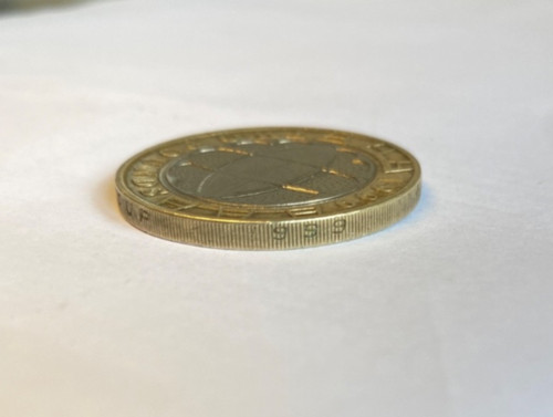 Rare minting error coin - minting, £2