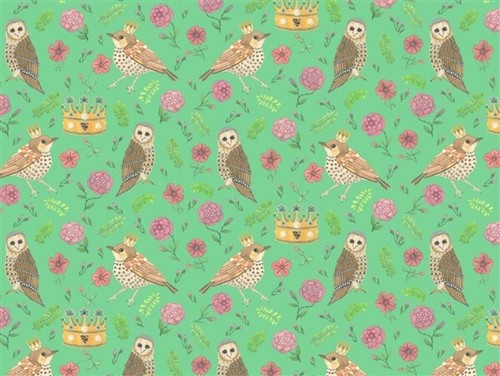Dolls house wallpaper bird and - dolls,