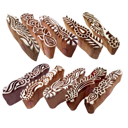 Fabric wooden stamp - stamp, creative