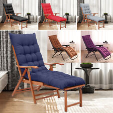Sun Lounger Cushions Garden Furniture Pad Replacement Recliner Chair Seat Cover