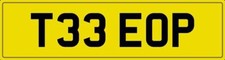 Theo number plate - number, theos
