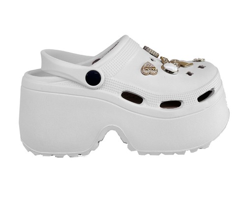 Womens platform heeled - platform, clogs