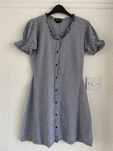 Ladies black white gingham - black/white,