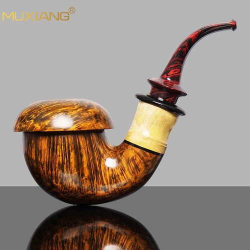 Muxiang smooth calabash pipe - calabash,