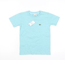 Lacoste Boys Blue Crew Neck