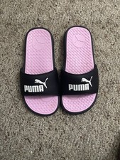 Puma sandals size 6, barely