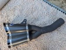 2012 Ducati Diavel 1200 TERMIGNONI Exhaust Silencer Black Coated Part 96410551AB