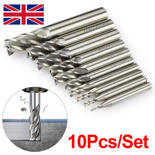 10pcs hss end mill flute - mill,