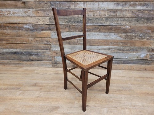 Antique edwardian oak ladder - antique,