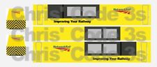 Adhesive Vinyl Decal suit OO gauge Dapol Track Cleaning Coach - Network Rail