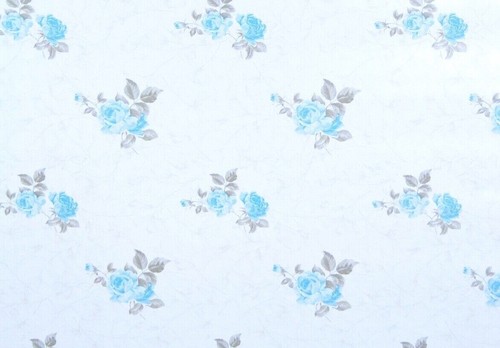 10m blue rose fablon vintage - 10m,