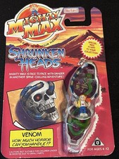 Mighty Max 1993 Shrunken Heads Pack Venom Bluebird New Boxed