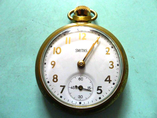 Smiths brassed pocket - smiths, watch