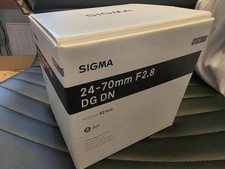 Sigma 24-70mm f/2.8 DG DN Art Lens for Sony E-Mount