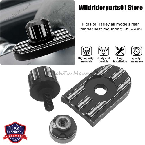Rear fender seat screw bolt - rear,